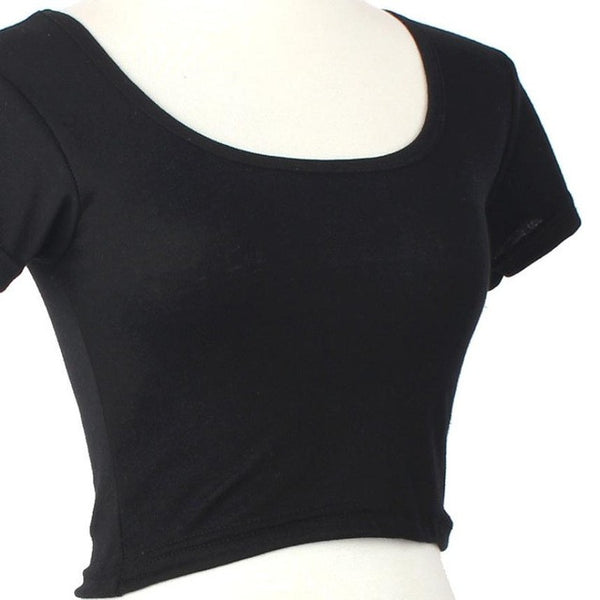 Sexy Women Basic Tees Short Tops Cropped shirt